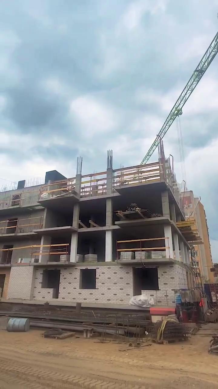 Видеоотчёт по строительству нового ЖК на Кочеткова 56!