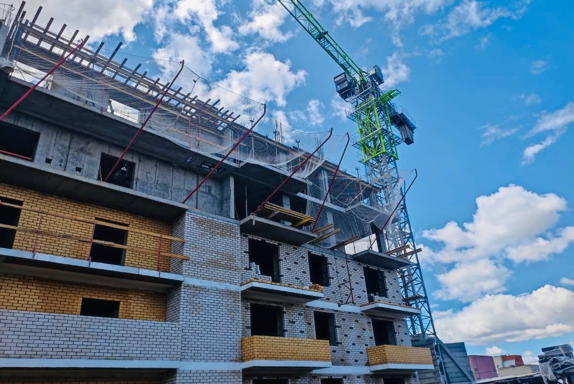 Фотоотчёт по строительству ЖК на Кочеткова 56!