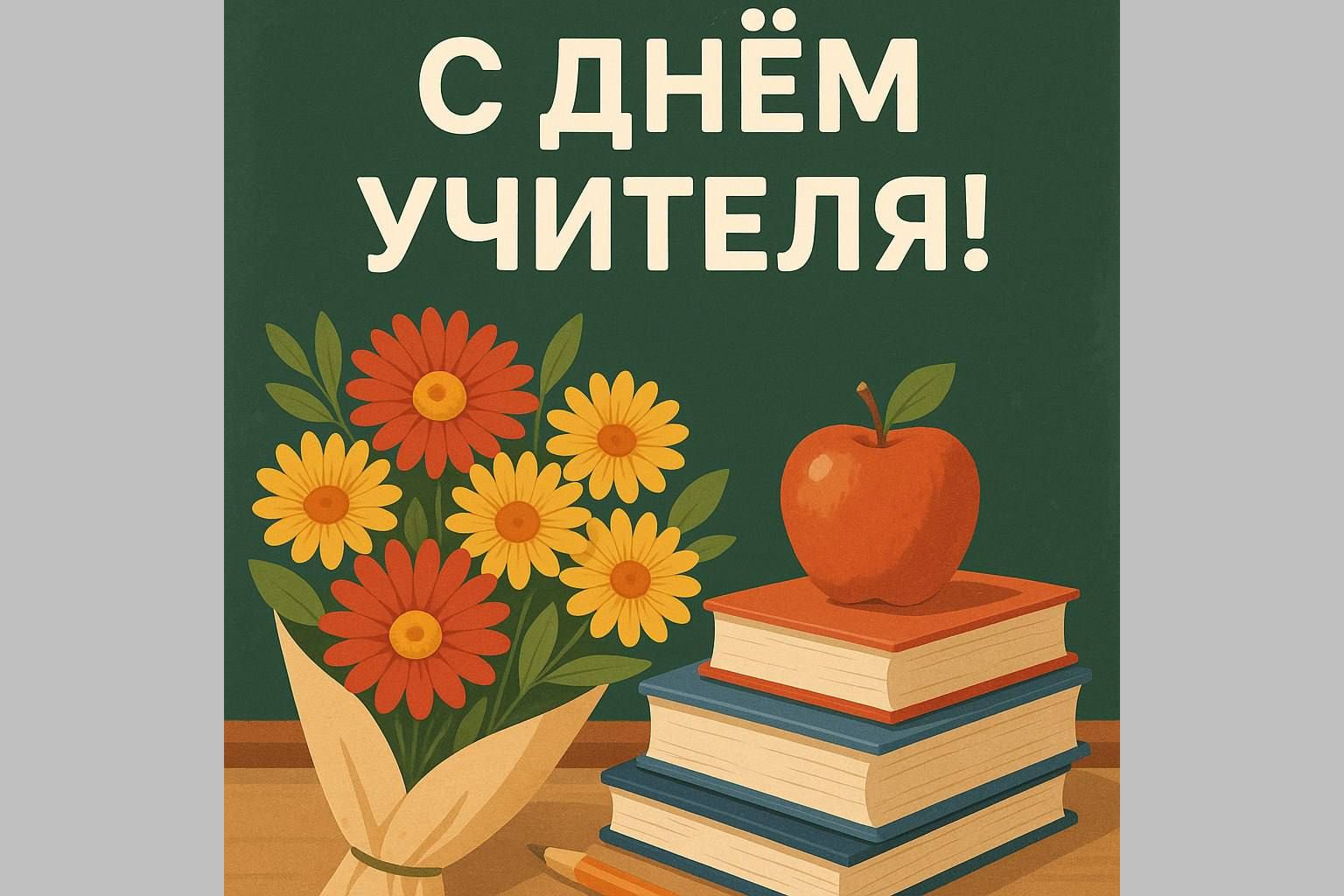 Поздравляем с Днём Учителя!